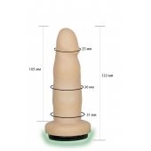Телесная насадка Harness - 13,3 см. - LOVETOY (А-Полимер) - купить с доставкой в Ярославле