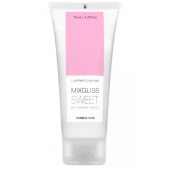 Смазка на водной основе Mixgliss Sweet с ароматом бабл-гам - 70 мл. - Mixgliss - купить с доставкой в Ярославле