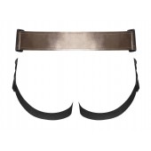Бронзовый пояс для насадок Curious Harness - Strap-on-me - купить с доставкой в Ярославле