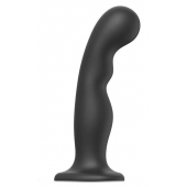 Черная насадка Strap-On-Me Dildo Plug P G size XXL - Strap-on-me - купить с доставкой в Ярославле