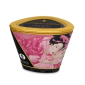 Массажная свеча Rose Petals с ароматом розы - 170 мл. - Shunga - купить с доставкой в Ярославле