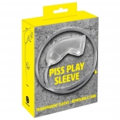 Прозрачная насадка на пенис Piss Play Sleeve для игр с мочеиспусканием - Orion - купить с доставкой в Ярославле