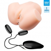 Телесный мастурбатор с 2 тоннелями Dual Vagina and Ass Veronica - Baile - в Ярославле купить с доставкой