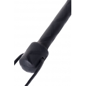 Чёрный стек с фигуркой леопарда на наконечнике - 21 см. - ToyFa - купить с доставкой в Ярославле