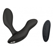 Черный анальный вибратор We-Vibe Vector+ - We-vibe - в Ярославле купить с доставкой