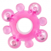 Эрекционное кольцо c бусинками - Toyfa Basic - в Ярославле купить с доставкой