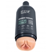Телесный мастурбатор-вагина Shower Therapy Milk Me Honey - Pipedream - в Ярославле купить с доставкой