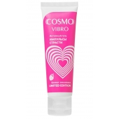 Возбуждающий гель на водно-силиконовой основе Cosmo Vibro с ароматом земляники - 50 гр. - Биоритм - купить с доставкой в Ярославле