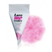 Съедобное согревающее массажное масло Love Me Tender Cotton Candy с ароматом сладкой ваты - 10 мл. - Love to Love - купить с доставкой в Ярославле