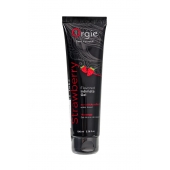 Интимный гель на водной основе Lube Tube Strawberry с клубничным вкусом - 100 мл. - ORGIE - купить с доставкой в Ярославле