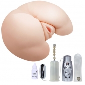 Вибрирующий мастурбатор-попка с ротацией и пультом управления - Baile - в Ярославле купить с доставкой