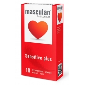 Презервативы Masculan Sensitive plus - 10 шт. - Masculan - купить с доставкой в Ярославле