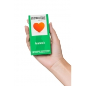 Презервативы анатомической формы Masculan Anatomic - 10 шт. - Masculan - купить с доставкой в Ярославле