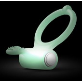 Светящееся в темноте эрекционное виброкольцо Power Clit - Dorcel - в Ярославле купить с доставкой