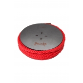 Красная веревка для шибари на катушке - 10 м. - Pecado - купить с доставкой в Ярославле