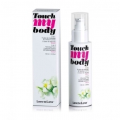 Силиконовый лубрикант 2-в-1 Touch My Body с ароматом моной - 100 мл. - Love to Love - купить с доставкой в Ярославле