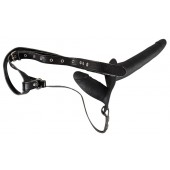 Женский страпон с вагинальной пробкой - 15 см. - Orion - купить с доставкой в Ярославле