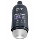 Мастурбатор в бутылке Shower Therapy Deep Cream - Pipedream - в Ярославле купить с доставкой