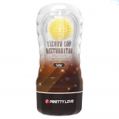 Прозрачный текстурированный мастурбатор Vacuum Cup Masturbator Stellar - Baile - в Ярославле купить с доставкой