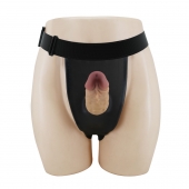 Полый страпон на регулируемых трусиках Houston - 17,5 см. - Baile - купить с доставкой в Ярославле