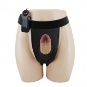 Полый вибрострапон на регулируемых трусиках Draven - 17,5 см. - Baile - купить с доставкой в Ярославле