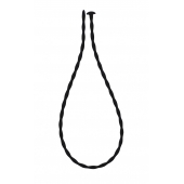 Черный уретральный массажер Glide Extra Small - 30 см. - Lola Games - купить с доставкой в Ярославле