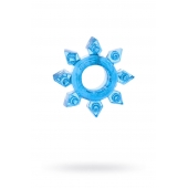 Голубая гелевая насадка-звезда - Toyfa Basic - в Ярославле купить с доставкой