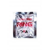 Прозрачное эрекционное кольцо с вибратором  и подхватом - Toyfa Basic - в Ярославле купить с доставкой