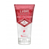 Интимный гель-смазка на водной основе Lubrimax Magic Strawberry - 75 мл. - ИнтелБИО - купить с доставкой в Ярославле