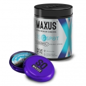 Гладкие презервативы Maxus G spot с двойной спиралью - 15 шт. - Maxus - купить с доставкой в Ярославле