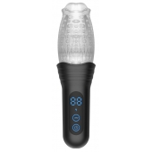 Автоматический мастурбатор Oral Sex Masturbator с функциями ротации, вибрации и фрикций - Secwell - в Ярославле купить с доставкой