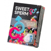 Шипучие таблетки для мужчин Sweet Sperm для изменения вкуса спермы (4 шт. по 0,5 гр.) - Капиталпродукт - купить с доставкой в Ярославле