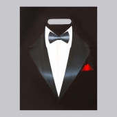 Пакет «Смокинг» полиэтиленовый с вырубной ручкой (30х40 см) - UPAK LAND - купить с доставкой в Ярославле