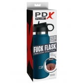 Смуглый мастурбатор-вагина в синей колбе F*ck Flask - Pipedream - в Ярославле купить с доставкой