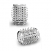 Прозрачная насадка с шипами STAY HARD COCK SLEEVE 01 CLEAR - Blush Novelties - в Ярославле купить с доставкой