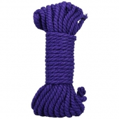 Фиолетовая верёвка для связывания и фиксации Bind Tie - 9,14 м. - Doc Johnson - купить с доставкой в Ярославле