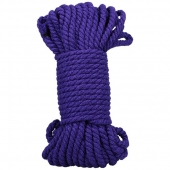 Фиолетовая верёвка для связывания и фиксации Bind Tie - 15,24 м. - Doc Johnson - купить с доставкой в Ярославле