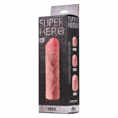 Фаллоудлинитель SUPER HERO Dewil - 17,5 см. - Lola Games - в Ярославле купить с доставкой