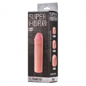 Фаллоудлинитель SUPER HERO Tempter - 16 см. - Lola Games - в Ярославле купить с доставкой