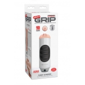 Мастурбатор-вагина Extreme Toyz Mega Grip Vibrating Stroker Mouth - Pipedream - в Ярославле купить с доставкой
