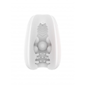 Белый мастурбатор-яйцо Bisedze - LoveStore - в Ярославле купить с доставкой