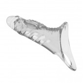 Прозрачная насадка на пенис - 22 см. - Baile - в Ярославле купить с доставкой