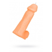 Оранжевая сувенирная свеча «Пенис» - Pecado - купить с доставкой в Ярославле