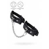 Черные мини-оковы со скруглёнными углами - Pecado - купить с доставкой в Ярославле