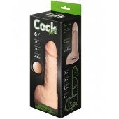 Телесный фаллоудлинитель с мошонкой Cock Next - 17 см. - LOVETOY (А-Полимер) - в Ярославле купить с доставкой