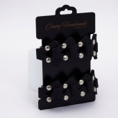 Черные кожаные наручники из звеньев - Crazy Handmade - купить с доставкой в Ярославле