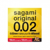 Презерватив увеличенного размера Sagami Original 0.02 XL-size - 1 шт. - Sagami - купить с доставкой в Ярославле