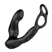 Черный двухмоторный массажер простаты Nexus Simul8 Wave Edition - Nexus Range - в Ярославле купить с доставкой