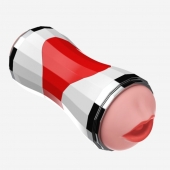 Двусторонний мастурбатор в колбе Power Grip Cup - вагина и ротик - Boys of Toys - в Ярославле купить с доставкой