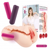 Мастурбатор-вагина с вибрацией Jenny Onahole edition 005 - KOKOS - в Ярославле купить с доставкой